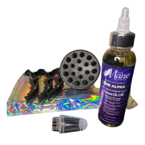 Plastic Hair Clips with Brush, Hair oil, & Growth oil (6in1)